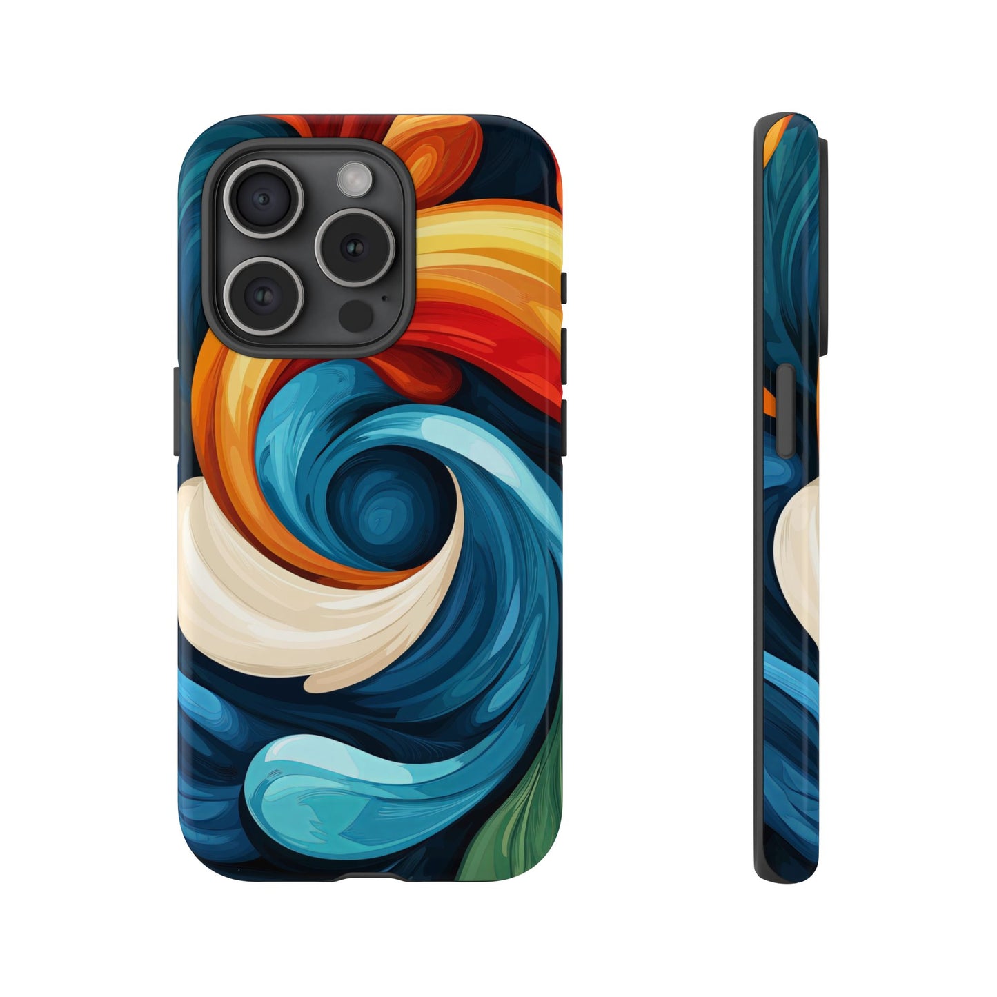 Colorstorm – Fluid Energy Abstract Phone Case for iPhone, Samsung & Pixel