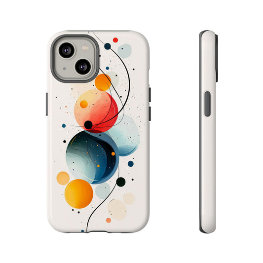 Orbital Drift – Cosmic Flow Abstract Phone Case for iPhone, Samsung & Pixel