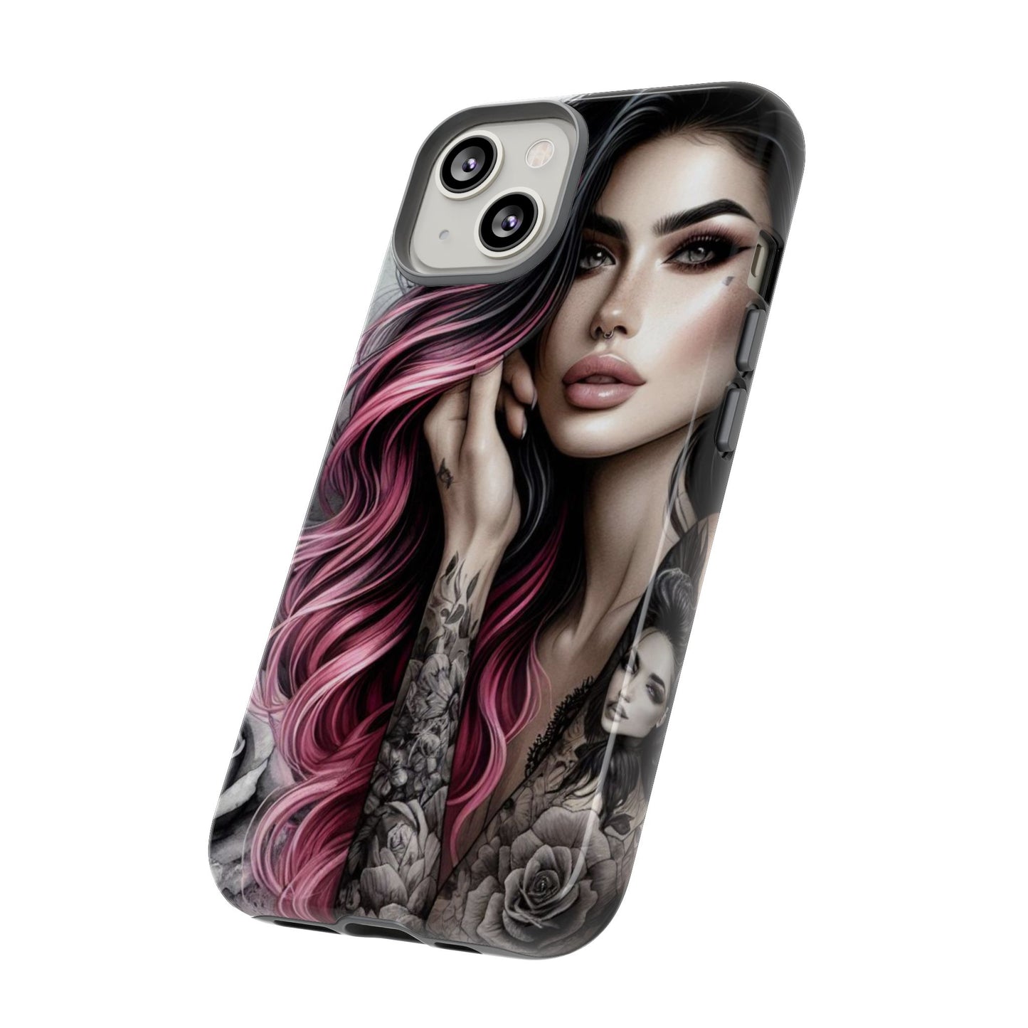Tattooed Elegance – Gothic Art Mobile Cover