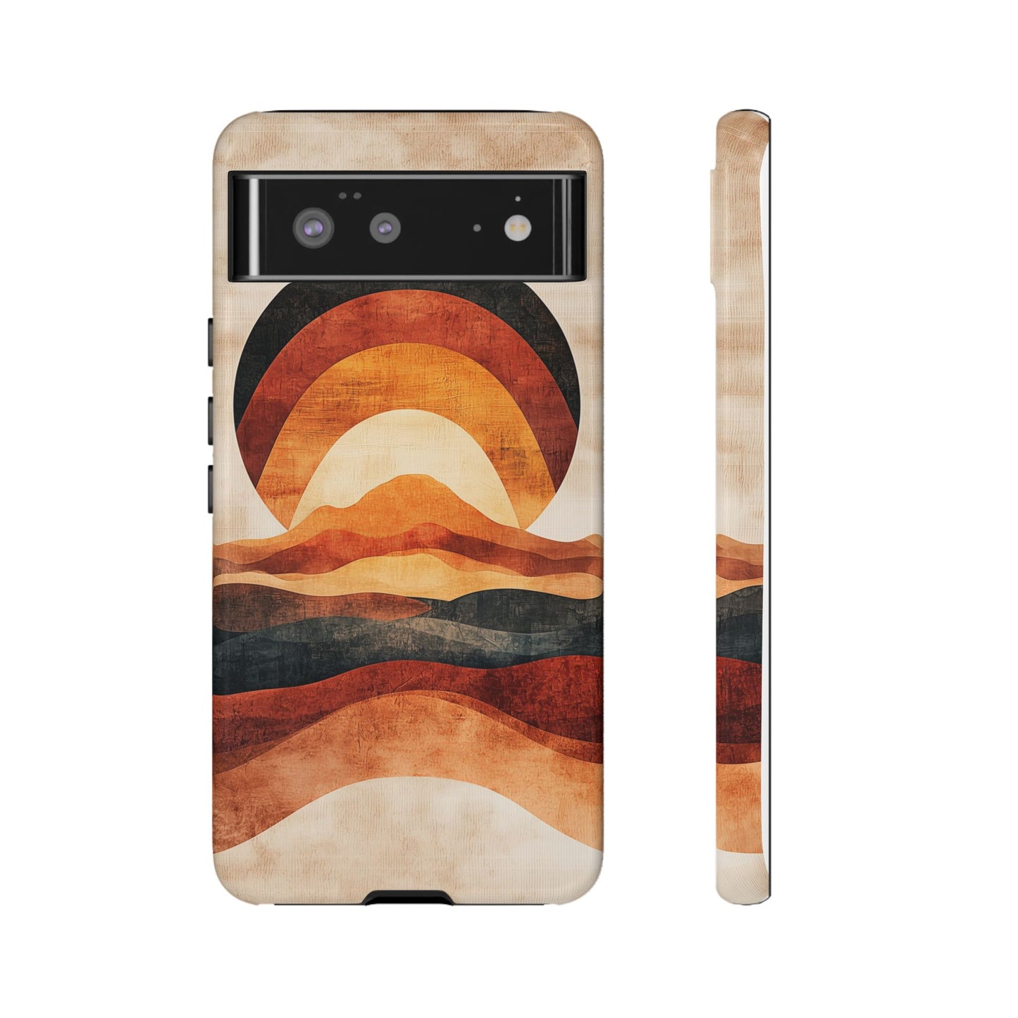 Boho Desert Sunrise Phone Case for iPhone, Pixel & Samsung