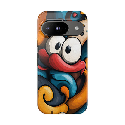 Funky Eyes – Playful Pop Abstract Phone Case for iPhone, Samsung & Pixel