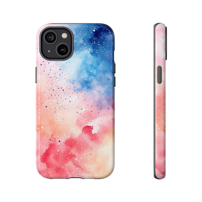 Celestial Haze – Vibrant Watercolor Phone Case for iPhone, google Pixel & Samsung