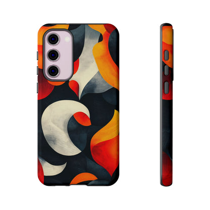 Molten Flow – Abstract Flame Phone Case for iPhone, Samsung & Pixel