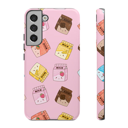 Kawaii Milk Carton Phone Case for iPhone, Google Pixel, Samsung