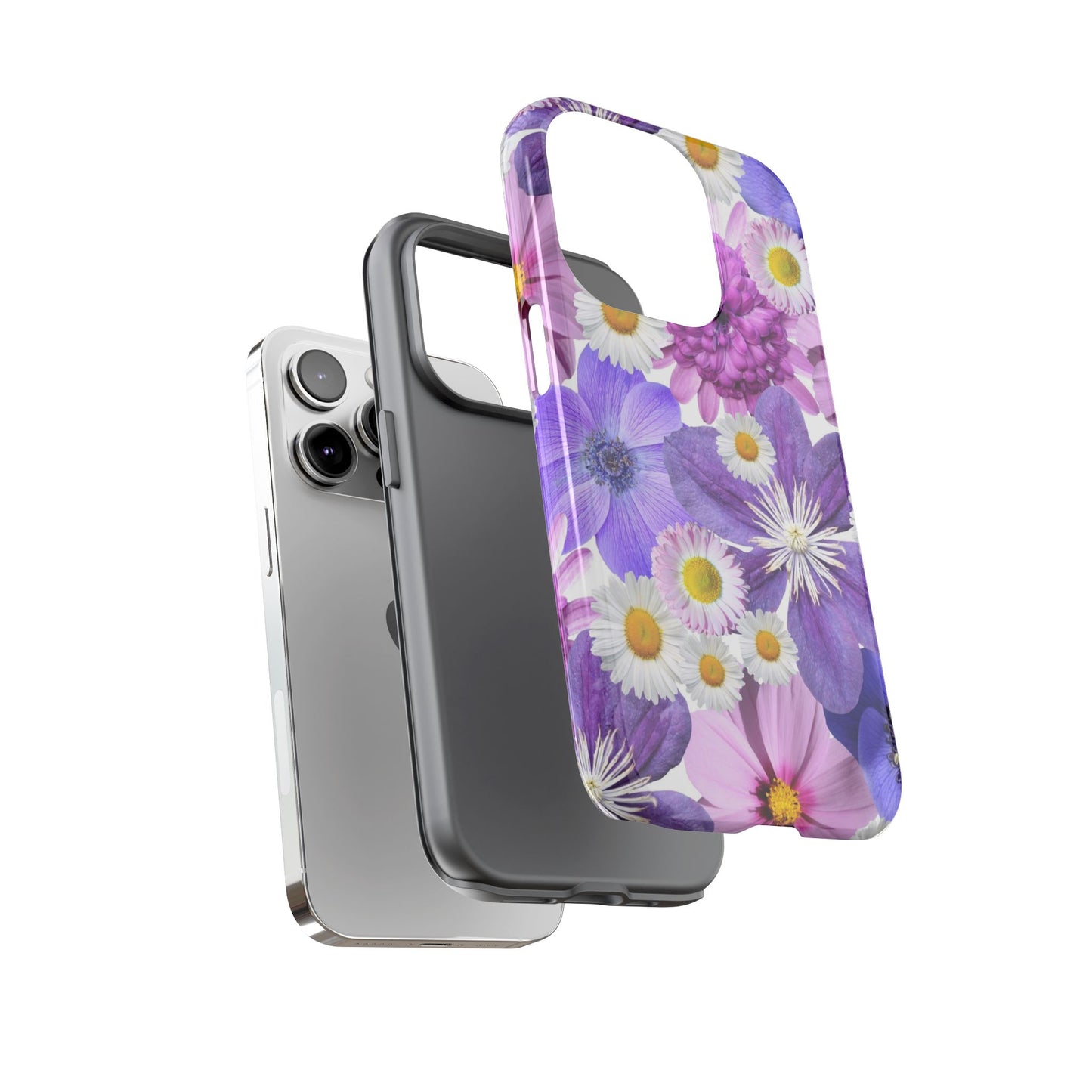 Lavender Blossom Floral Mobile Case
