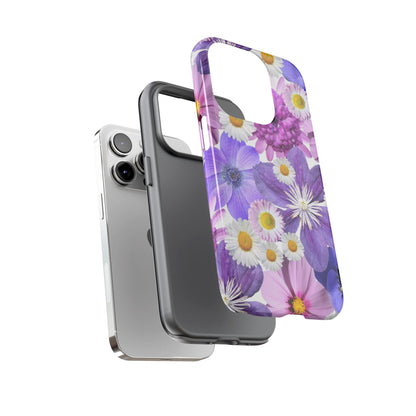 Lavender Blossom Floral Mobile Case