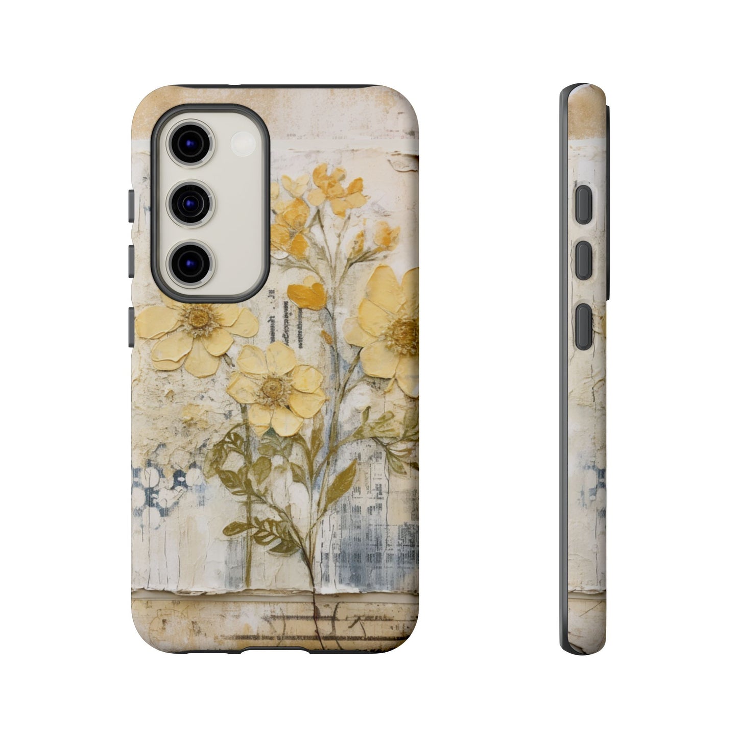 Vintage Botanical Floral Mobile Case