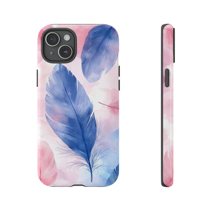 Pastel Plume Watercolor Phone Case for iPhone, google Pixel & Samsung