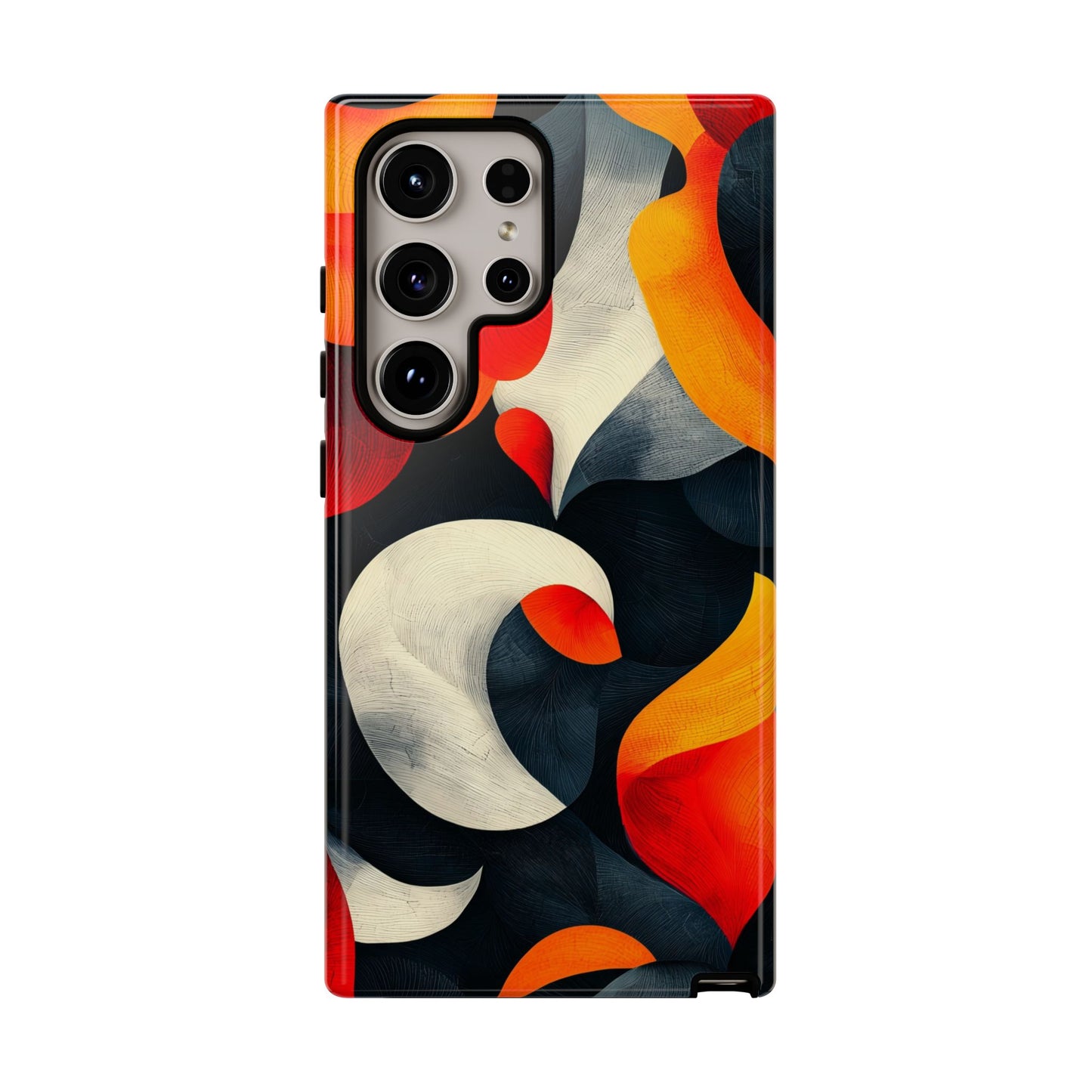 Molten Flow – Abstract Flame Phone Case for iPhone, Samsung & Pixel