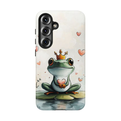 Frog Prince Phone Case – Cute Anime Aesthetic for iPhone, Google Pixel & Samsung