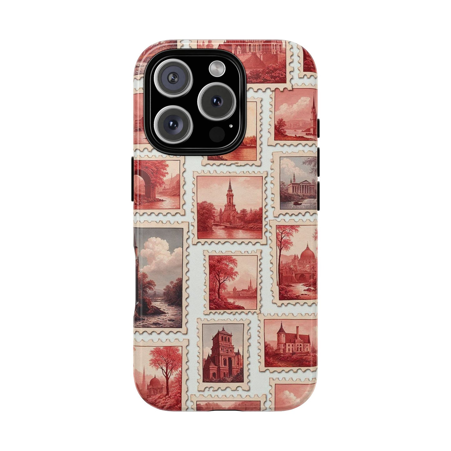 Vintage Postcard Stamps Phone Case