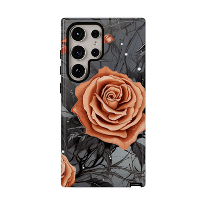 Mystic Noir Rose Mobile Case