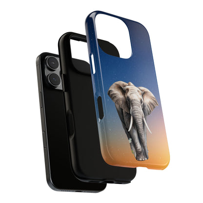 Celestial Elephant Mobile Cover – Dreamy Night Sky Aesthetic