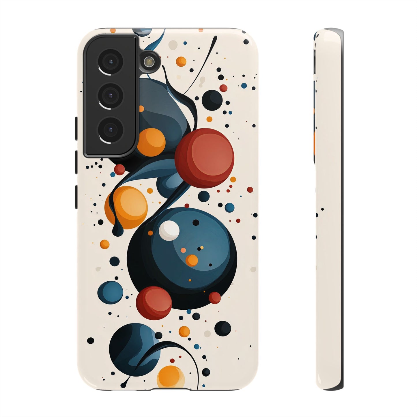 Cosmic Orbit – Abstract Sphere Phone Case for iPhone, Samsung & Pixel
