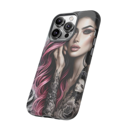 Tattooed Elegance – Gothic Art Mobile Cover