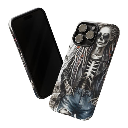 Skull Queen – Gothic Skeleton & Dark Grunge Mobile Cover