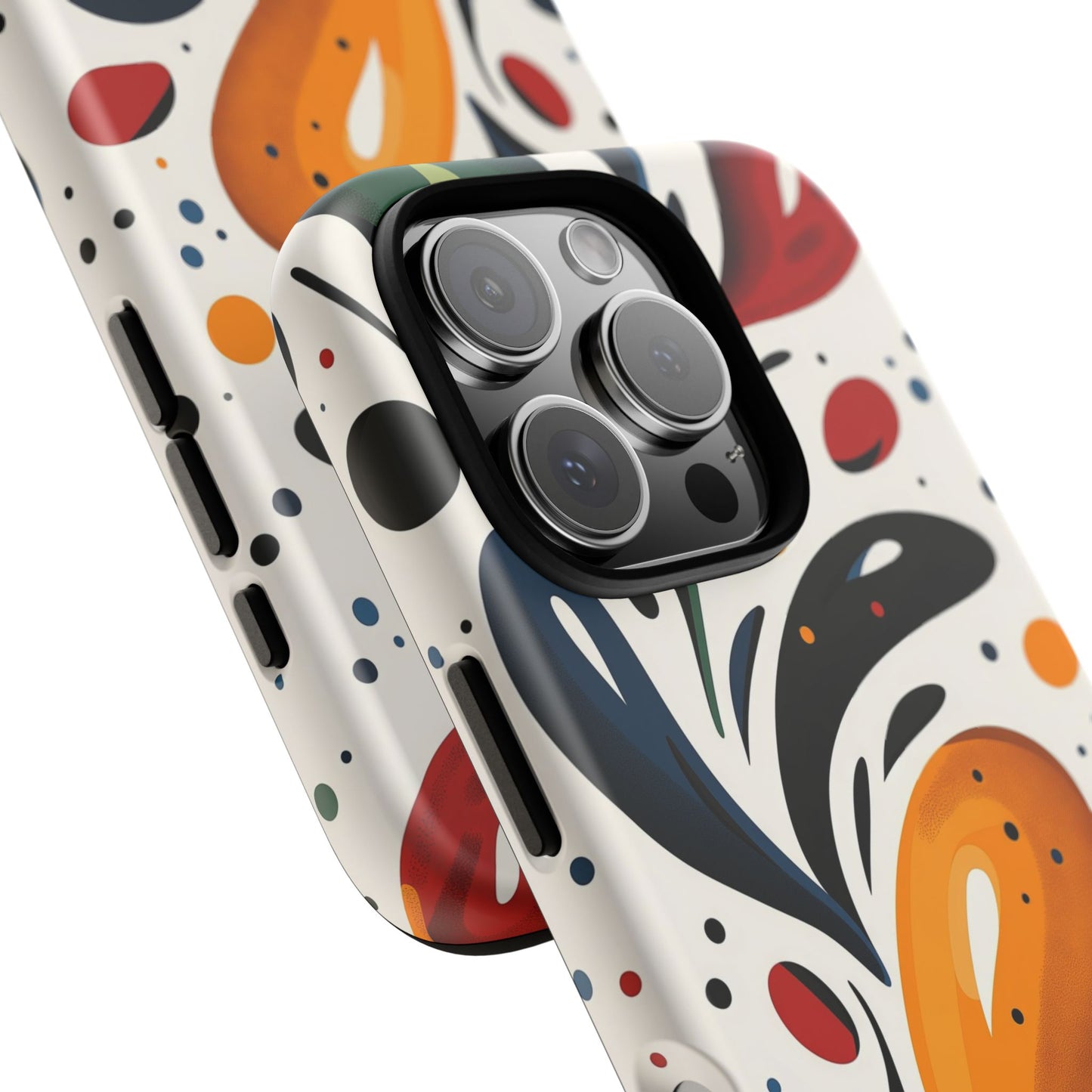 Fluid Pop Abstract Phone Case – Space-Inspired Art for iPhone, Samsung & Pixel