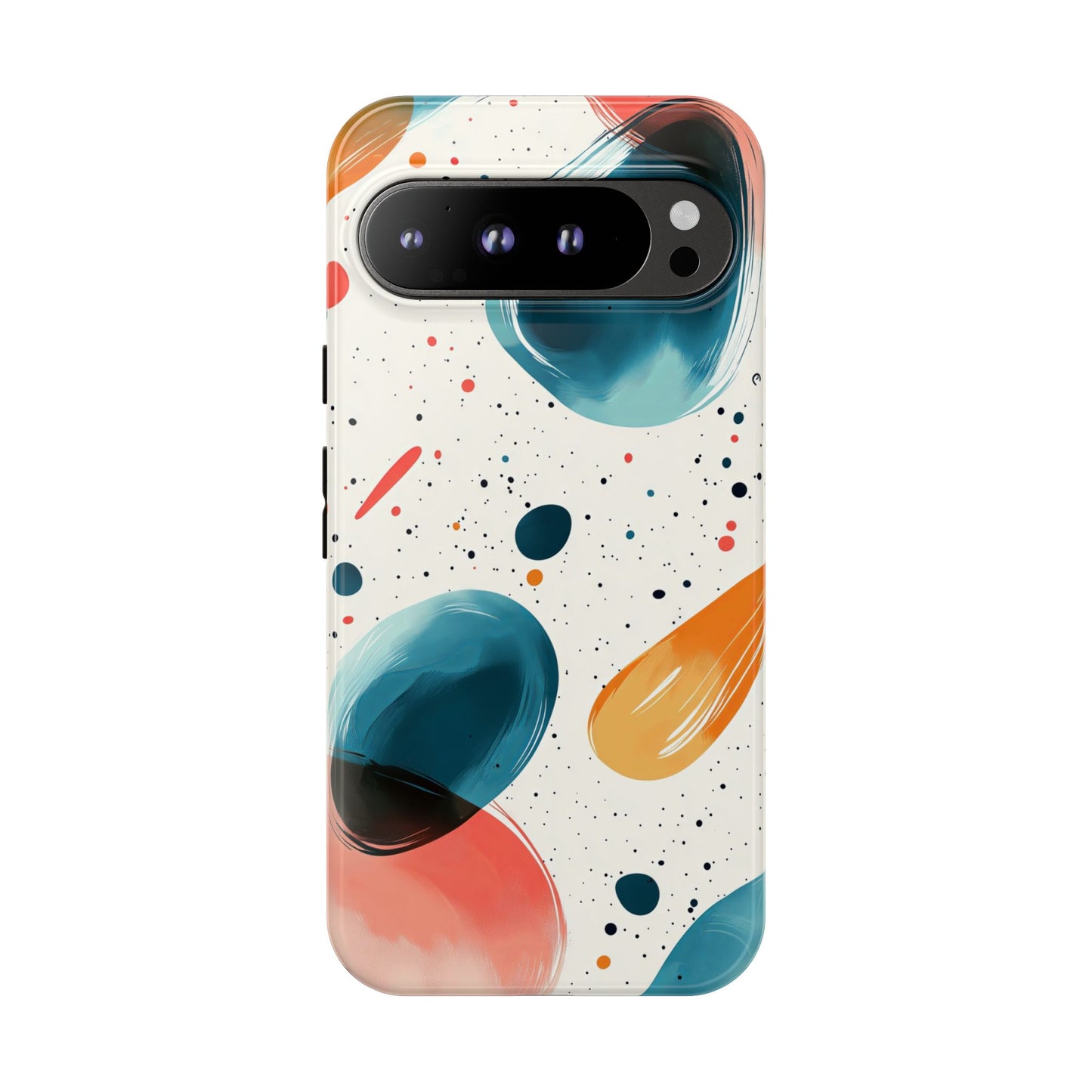 Color Swirl Splash – Abstract Art Phone Case for iPhone, Samsung & Pixel