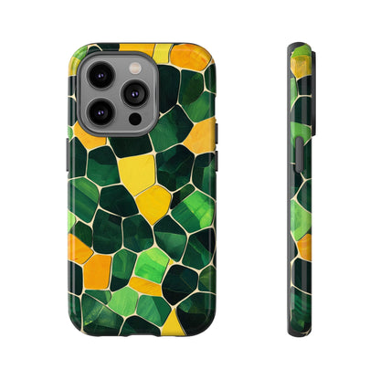 Turtle Shell Mosaic Phone Case for iPhone, Samsung & Google Pixel
