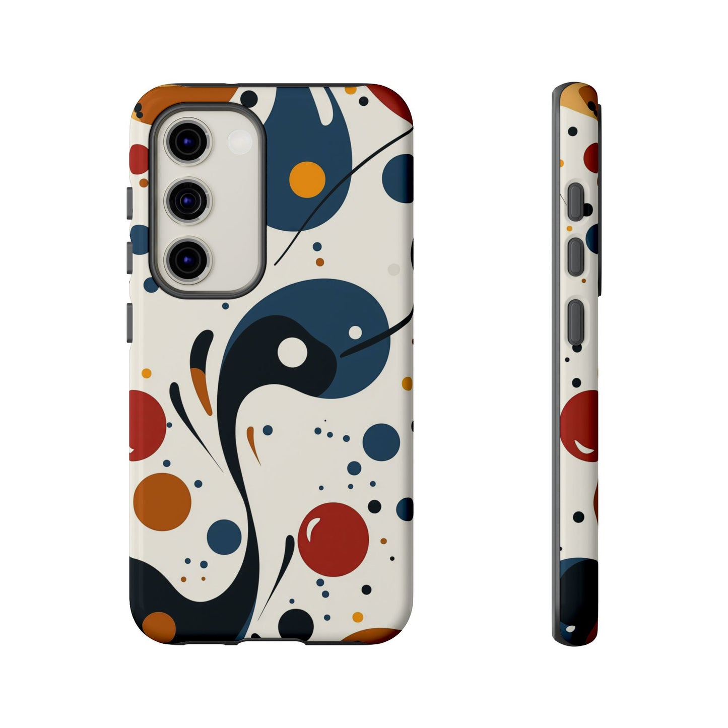 Retro Pop Dots Case – Abstract Minimal Vibes for iPhone, Google Pixel & Samsung