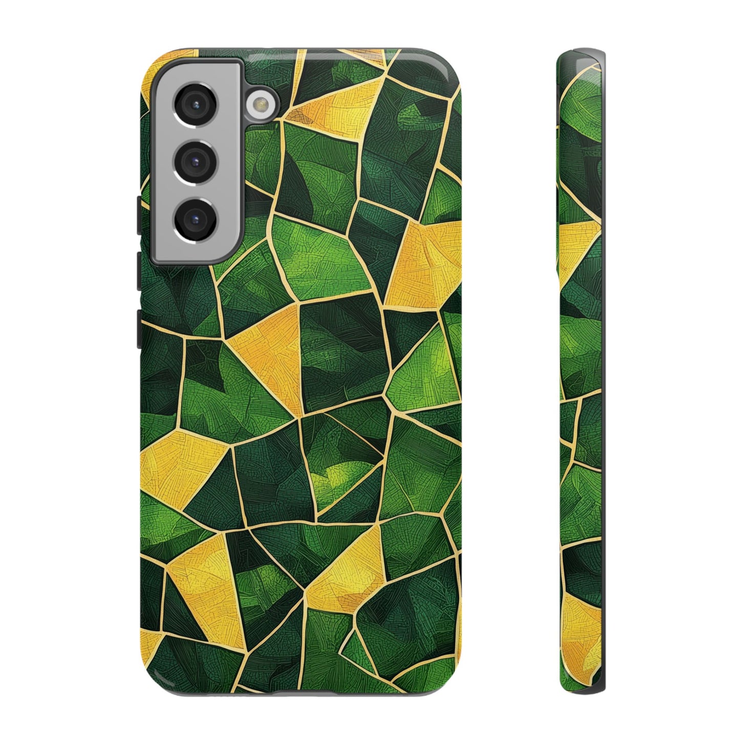 Intricate Turtle Shell Mosaic Phone Case for iPhone, Samsung & Google Pixel