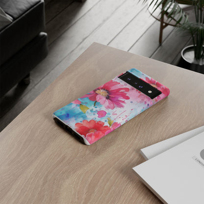Watercolor Bloom Floral Mobile Case