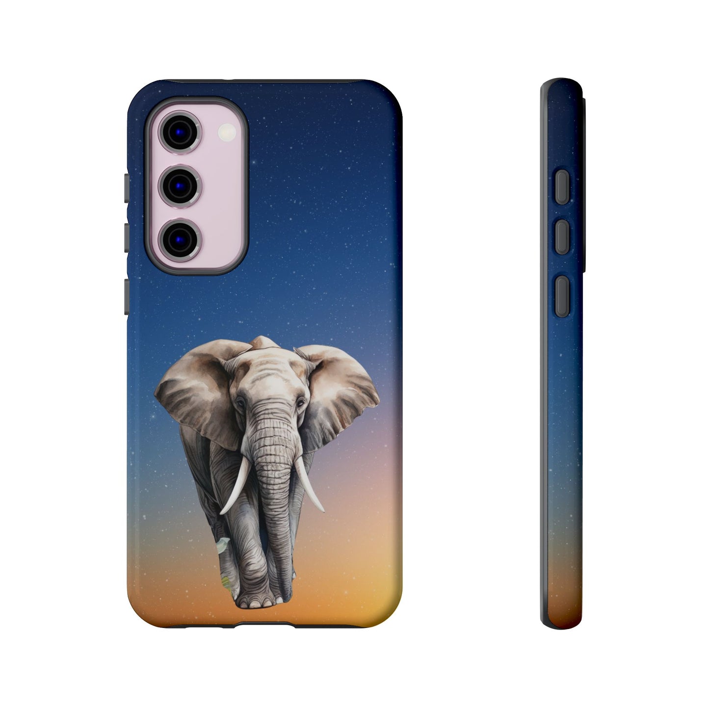 Celestial Elephant Mobile Cover – Dreamy Night Sky Aesthetic