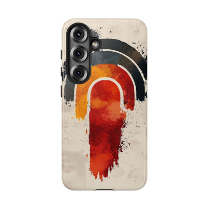 Boho Retro Splash Rainbow Phone Case for iPhone, Pixel & Samsung