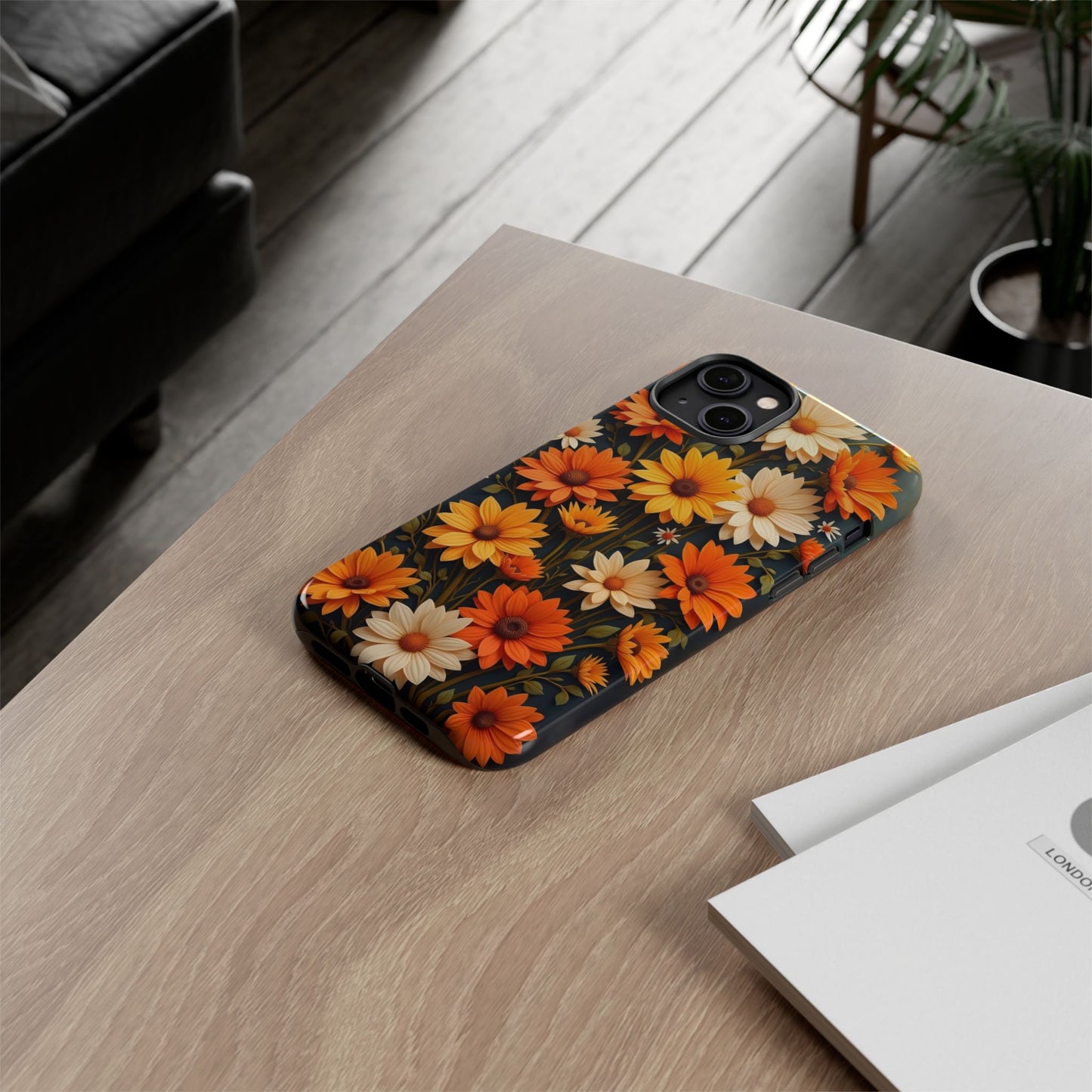 Boho Vibrant Floral Tapestry Case Design, Iphone Case
