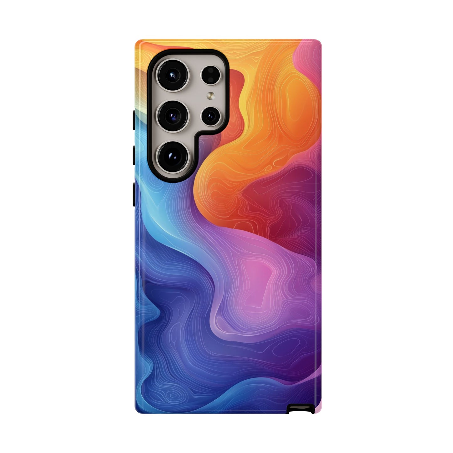 Aurora Flow Watercolor Phone Case for iPhone, google Pixel & Samsung