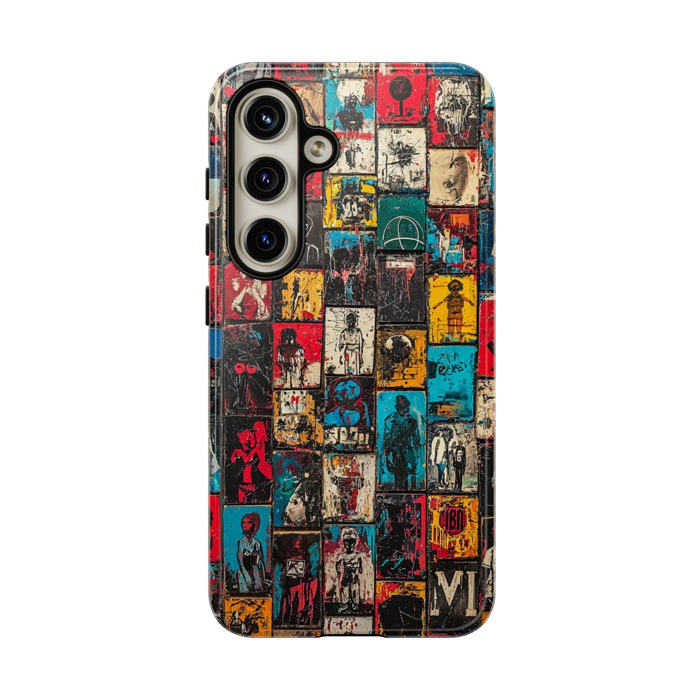 Abstract Art Phone Case – Basquiat-Inspired Phone Cover - iPhone, Samsung & Google Pixel Cover - Artistic Painting Case,  Art Lover Gift