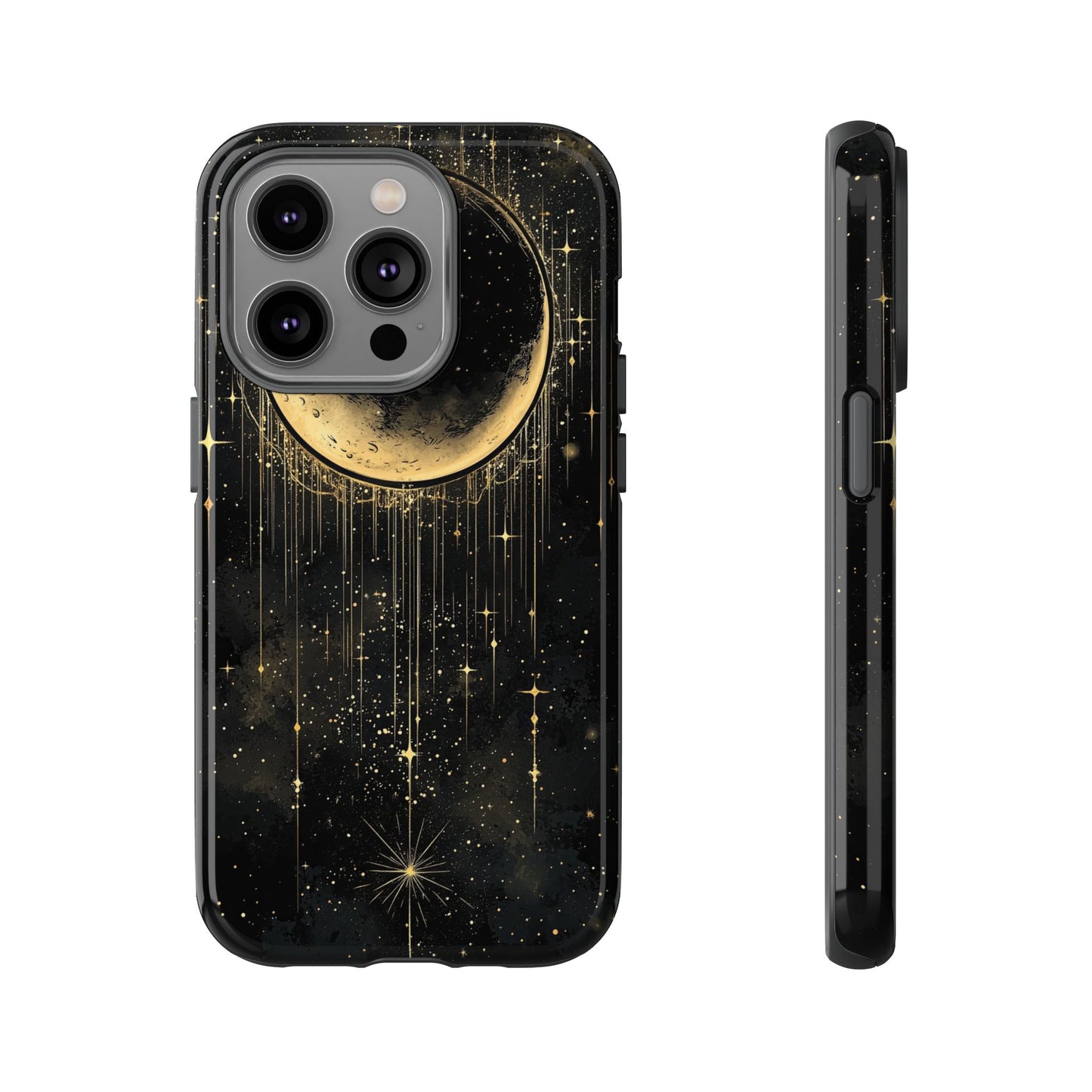Celestial Glow Boho Moon Phone Case for iPhone, Pixel & Samsung