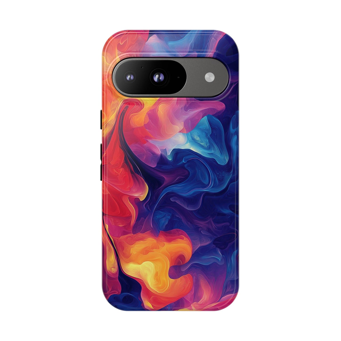 Cosmic Bloom – Abstract Vortex  Phone Case for iPhone, Samsung & Pixel
