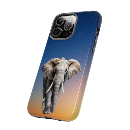 Celestial Elephant Mobile Cover – Dreamy Night Sky Aesthetic
