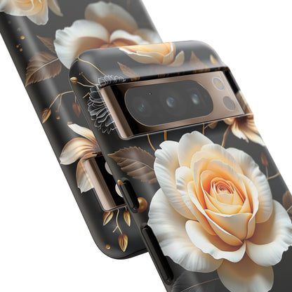 Elegant 3D Floral Design, Botanical Phone Case design for Iphone.