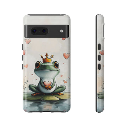 Frog Prince Phone Case – Cute Anime Aesthetic for iPhone, Google Pixel & Samsung