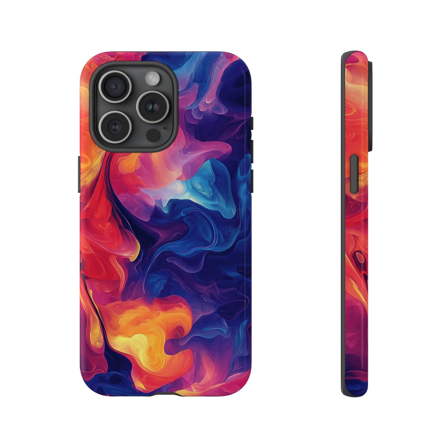 Cosmic Bloom – Abstract Vortex  Phone Case for iPhone, Samsung & Pixel