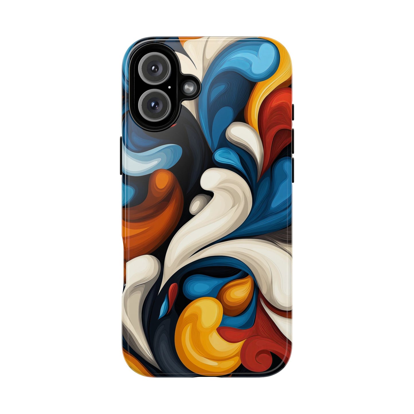 ColorSurge – Bold Fluid Abstract  Phone Case for iPhone, Samsung & Pixel