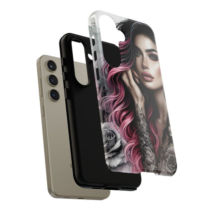 Tattooed Elegance – Gothic Art Mobile Cover