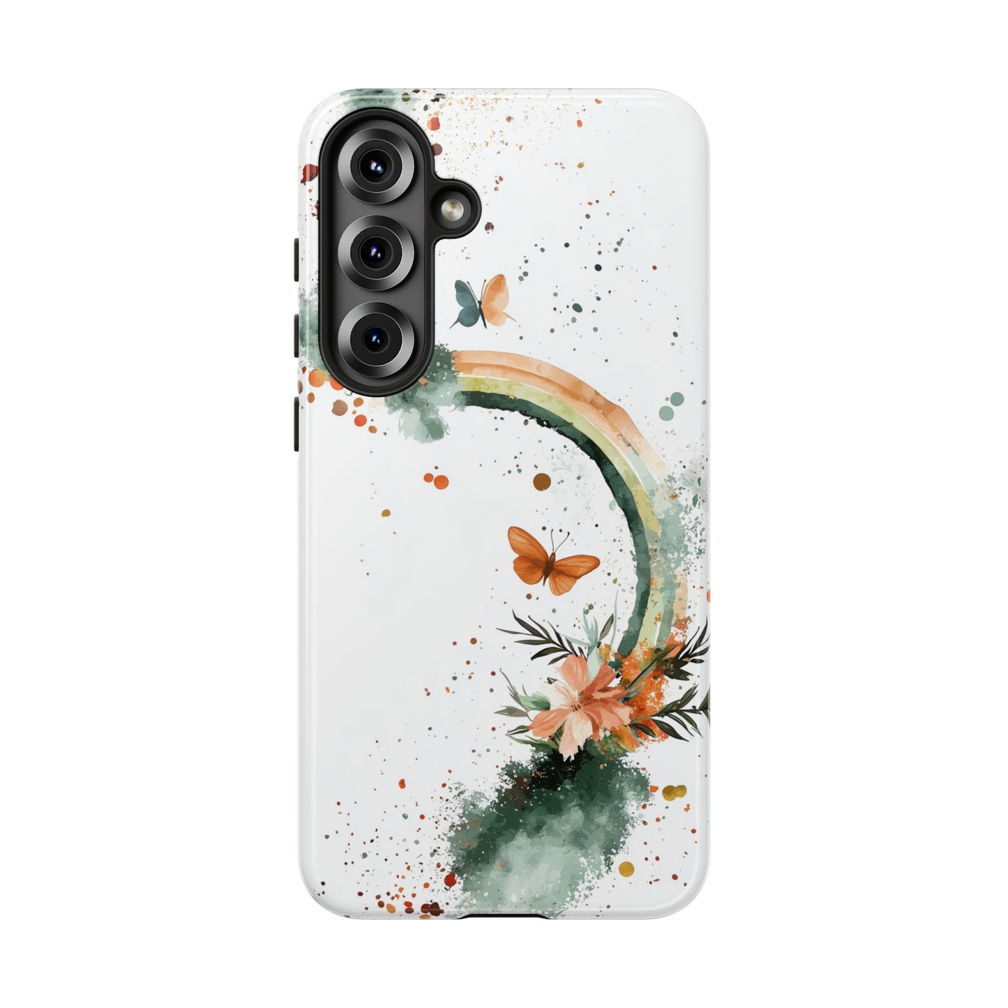 Butterfly Bloom Watercolor Phone Case for iPhone, google Pixel & Samsung