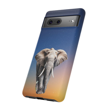 Celestial Elephant Mobile Cover – Dreamy Night Sky Aesthetic