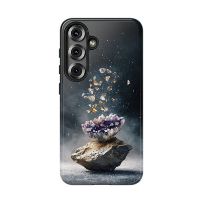 Mystic Amethyst Stones Phone Case for iPhone, Samsung & Google Pixel