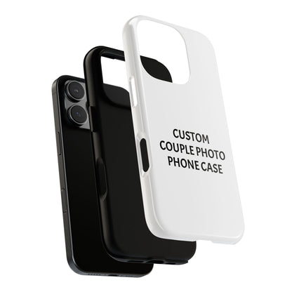 Personalized Custom Couple Photo Phone Case – Add Your Image/Loving Memory – Unique Gift for iPhone, Samsung  & Google Pixel – Protective & Stylish Cover, Couples Gift