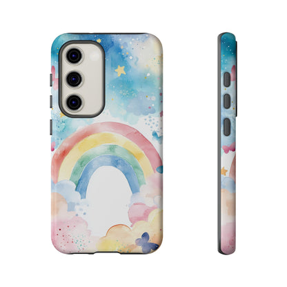 Mystic Splash Rainbow Watercolor Phone Case for iPhone, google Pixel & Samsung