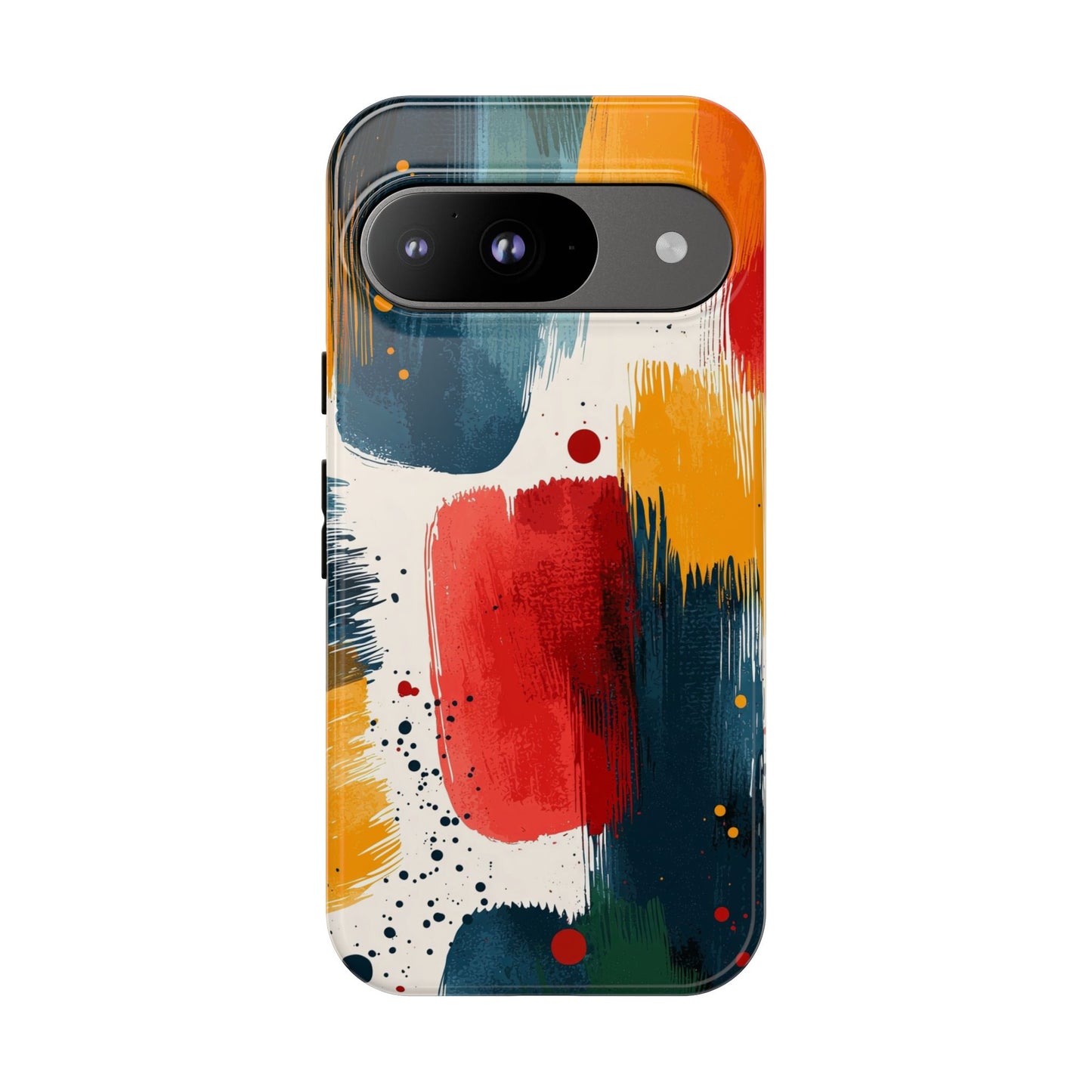 Color Burst Abstract Brushstroke Phone Case for iPhone, Samsung & Pixel