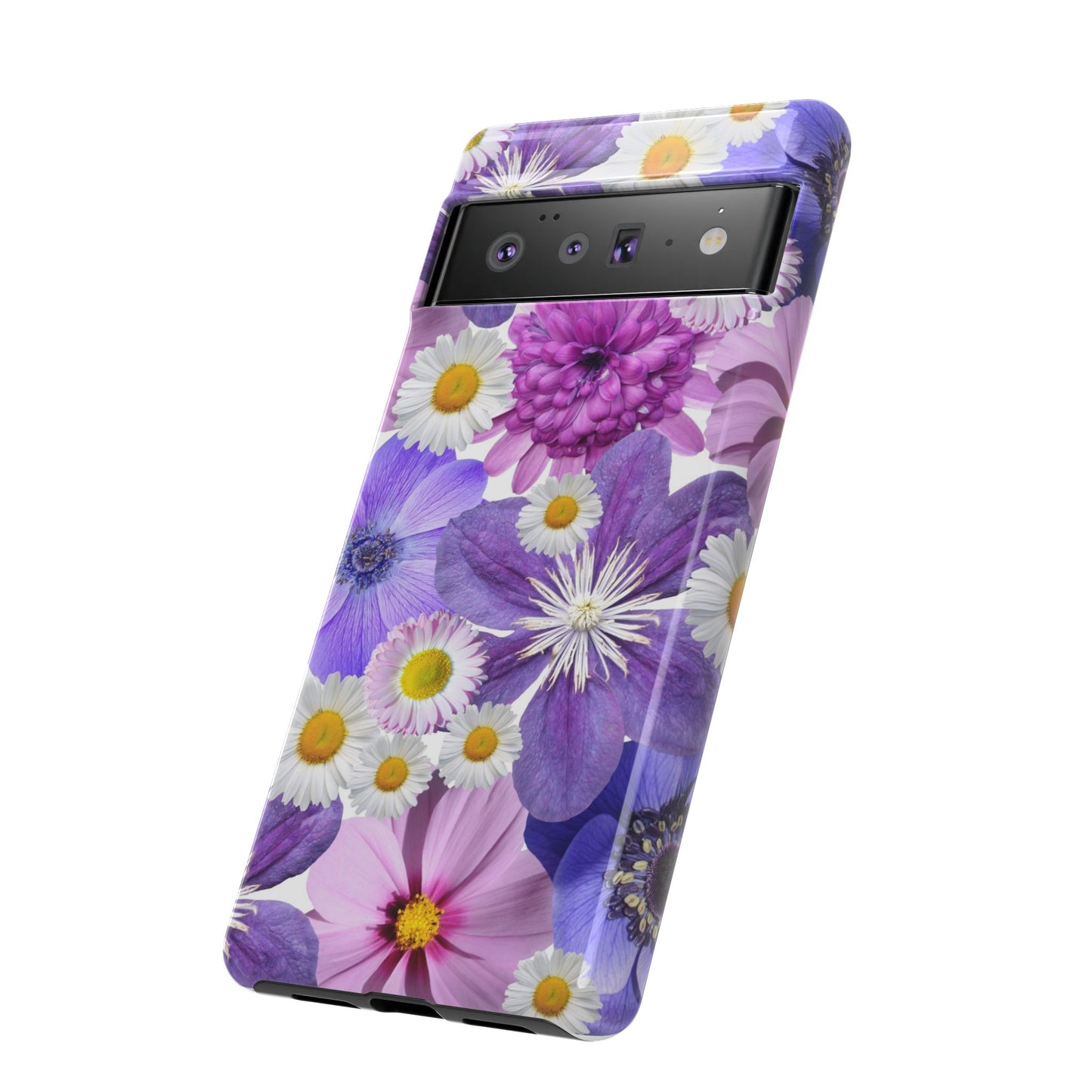 Lavender Blossom Floral Mobile Case