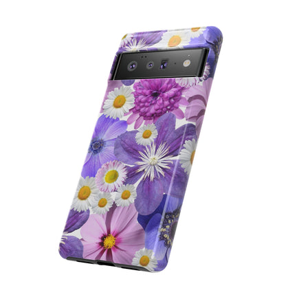 Lavender Blossom Floral Mobile Case