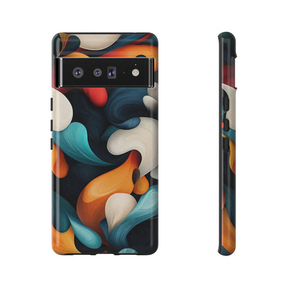 Swirl Spectrum – Vibrant Abstract Phone Case for iPhone, Samsung & Pixel