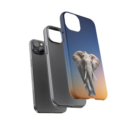 Celestial Elephant Mobile Cover – Dreamy Night Sky Aesthetic