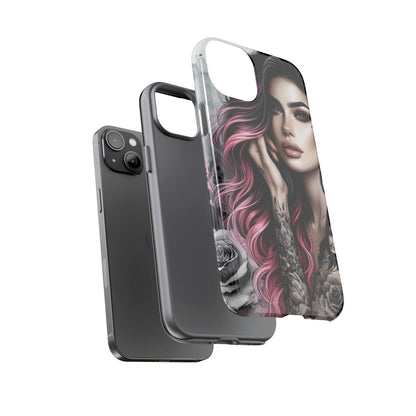 Tattooed Elegance – Gothic Art Mobile Cover